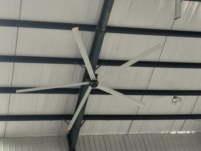 380AC 1.5kw Motor Duża pływa Extra Duże Wielkie wentylatory sufitowe dla magazynu 1