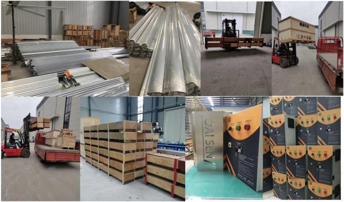 6.6M 21ft Warehouse Air Vent Duży wentylator HVLS z silnikiem PMSM 7