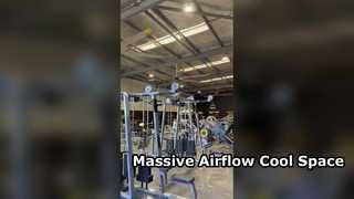 Zobacz wersję demonstracyjną wentylatorów 6 Blade 16 stóp 5,0 M o dużej wydajności i niskiej prędkości