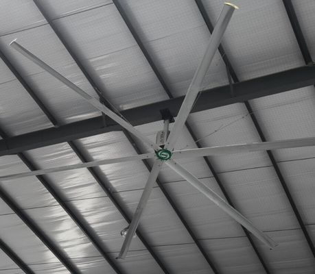 Chłodzenie powietrza dach sufit ogromne 24 stóp HVLS wentylatory przemysłowe