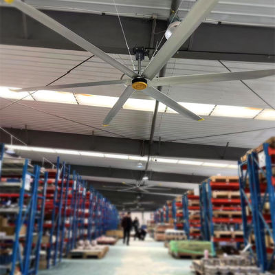 Dobra cena. 5.5m 18FT Bezpieczeństwo gimnastyki komercyjny wentylator HVLS z funkcją montażu i chłodzenia sufitu w Internecie