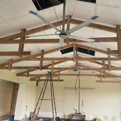 Dobra cena. 5 sztuk Blade PMSM Motor Core Components 3,0m 10FT Industrial Ceiling Fan do zwiększenia wydajności magazynu w Internecie