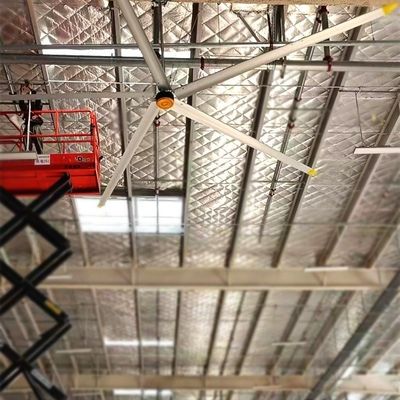 Dobra cena. 7.3m 24FT Przemysłowy oszczędny energię wielki sufitowy wentylator HVLS z bezobsługową konstrukcją w Internecie