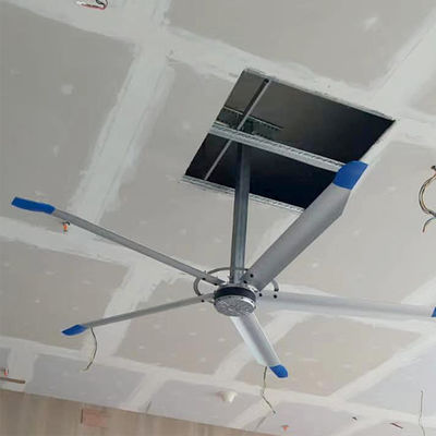 Dobra cena. Uniwersalny 2,4 m 8FT bezszczotkowy wentylator HVLS dla sklepów spożywczych i zakładów produkcyjnych w Internecie