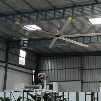 Dobra cena. BLCD Motor 5,0m 16FT Duży przepływ powietrza HVLS Fan sufitowy do chłodzenia i wentylacji powietrza w Internecie
