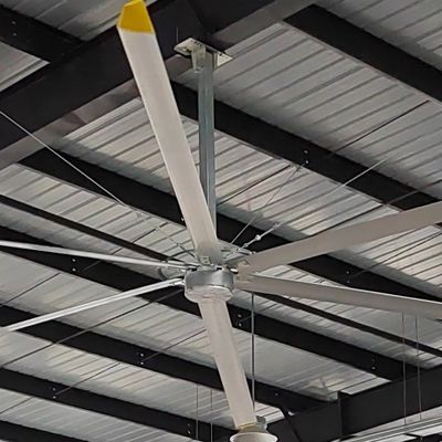 1.5kw PMSM Motor Przemysłowy wentylator sufitowy do wentylacji magazynów i chłodzenia powietrza