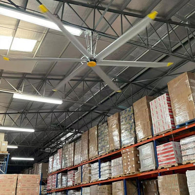 Dobra cena. Instalacja sufitu 5,0m 16ft Duży wentylator HVLS do chłodzenia i wentylacji w Internecie