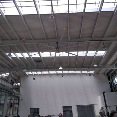 Dobra cena. Duży przemysłowy wentylator sufitowy Aluminiowy wentylator Rozmiar od 7,3 do 2,4 metra w Internecie