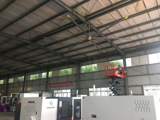 Dobra cena. 16FT Al-Mg Blade Industrial Ceiling do chłodzenia i wentylacji powietrza w magazynie DX-7.3 w Internecie