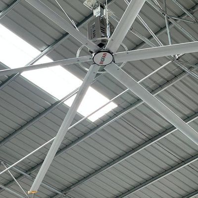 Dobra cena. 7.3m 24FT Duży wentylacyjny i chłodzący wentylator HVLS z chińskiej fabryki w Internecie