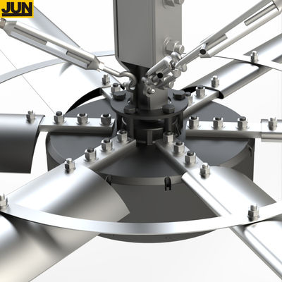 5.0m 16ft Niski hałas Duży wiatr Przepływ powietrza Garaż Otwór gigantyczny Przemysłowy HVS Duży wentylator sufitowy